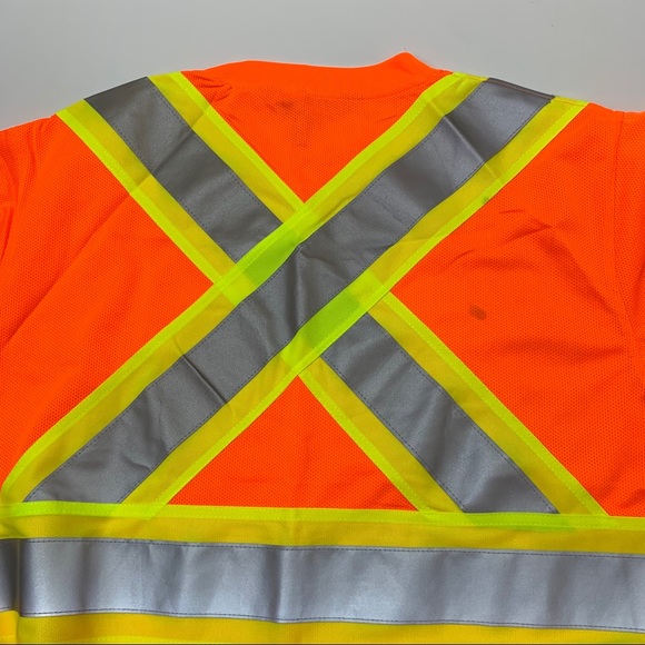 NWT REFLECTIVE WORK SHIRT - Picture 9 of 9